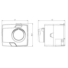 AFRISO Siłownik elektryczny ARM 342 ProClick 2- i 3-pkt, 24 V AC 120 s. 6 Nm 1434210