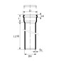 MagnaPlast HT PLUS Rura z kielichem HTEM 110mm 150mm 10400 Kanalizacja