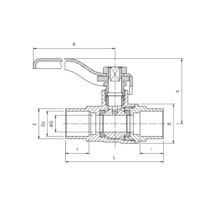 PERFEXIM KUREK KULOWY DO WLUTOWANIA 1504 3/8" 1504 01-304-0150-000