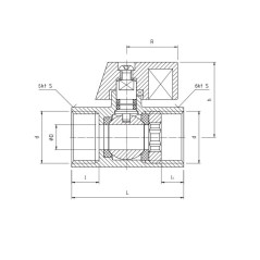 PERFEXIM KUREK KULOWY TYP MINI 1/2" 3021WW 01-301-0150-000