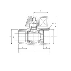 PERFEXIM KUREK KULOWY TYP MINI 1/2" 3021WZ 01-302-0150-001