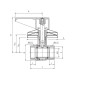 PERFEXIM KUREK KULOWY PODTYNKOWY 1/2" 428CH 01-305-0150-000