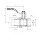 PERFEXIM KUREK KULOWY PERFEKT SYSTEM GWINT WZ PHA-003 3/4" 00-003-0200-000