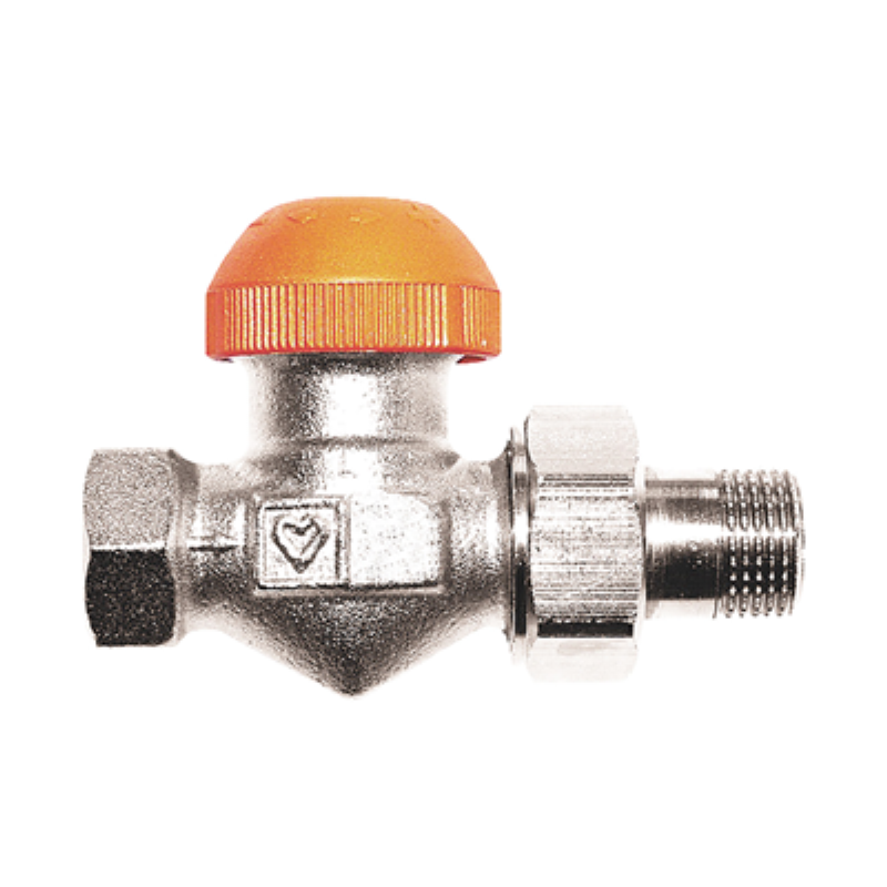 HERZ Zawór prosty grzejnikowy termostatyczny z widoczną nastawa wstępną DN15 1/2" TS-98-V M28x1,5 1762367
