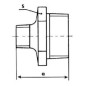 FITTING Nypel redukcyjny STRONG Ocynk N8 GZ 6/4" x 5/4" FIT 245-6/4X5/4