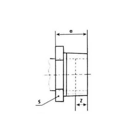 FITTING Redukcja STRONG Ocynk N4 GZ 3" x GW 2" FIT 241-3X2