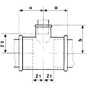 FITTING Trójnik redukcyjny STRONG Ocynk B1 GW 5/4"x1"x5/4" FIT 130-5/4X1