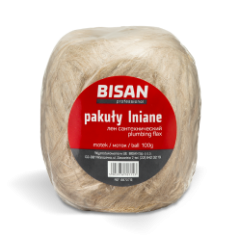 BISAN Pakuły lniane 100g warkocz w foli B870710