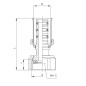 PERFEXIM PÓŁŚRUBUNEK REDUKCJA ZAPRASOWYWANY GW 902/O 16 x 1/2" 62-902-1615-001