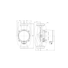 GRUNDFOS Pompa obiegowa ALPHA 1 32-80 2" 180mm 99199597