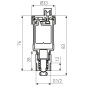 Ferro Odpowietrznik automatyczny z zaworem stopowym 1/2" O15AS2