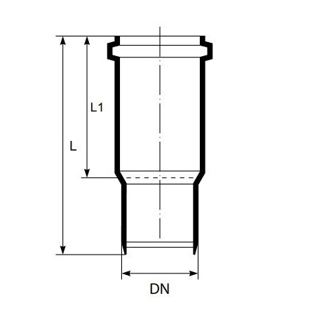 MagnaPlast HT PLUS Kielich długi HTL 110mm 12330 Kanalizacja