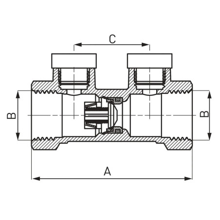 Ferro Zawór zwrotny antyskażeniowy 3/4" ZZA02W