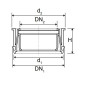 MagnaPlast HT PLUS Redukcja wewnętrzna HTR 160/110mm 11356 Kanalizacja