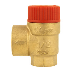 AFRISO Zawór bezpieczeństwa do c.o. MS 6 bar Rp1/2" x Rp3/4" 42392