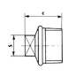 FITTING Korek Ocynkowany STRONG 6/4" GZ T9 FIT 290-6/4