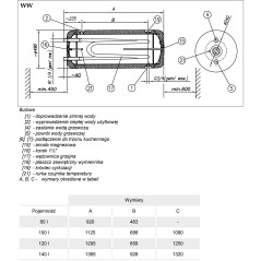 Kospel Wymiennik WW 80 L