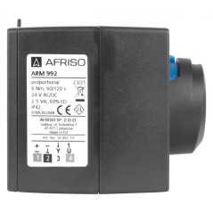 AFRISO Siłownik elektryczny ARM 992 ProClick proporcjonalny 24 V AC/DC 60/120 s, 6 Nm 1499210